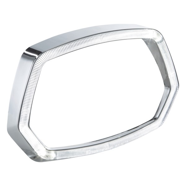 Anello fanale cromato Anello luminoso a LED per Vespa Sprint 125/​150ccm 4T ('13-'18)