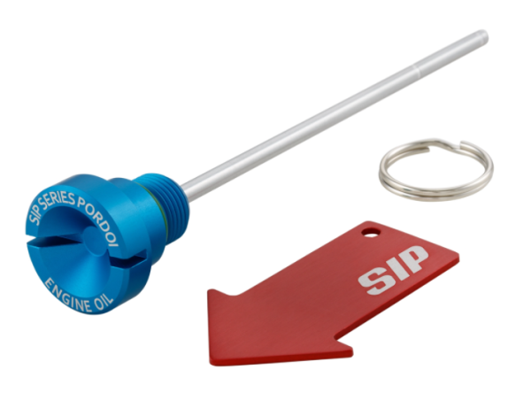 Vite riempimento olio olio motore per Vespa Primavera/​Sprint 125-150ccm i.e. 3V 4T AC, blu