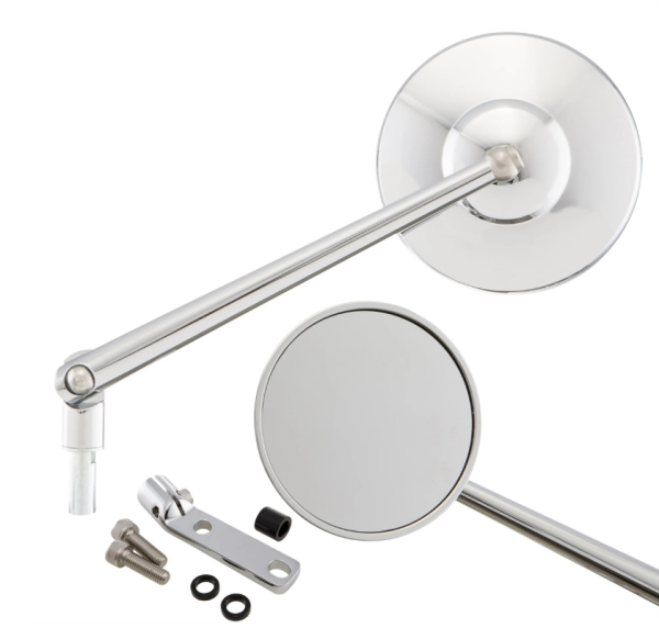 Specchio standard destro o sinistro per Vespa PX 80-200ccm, cromato