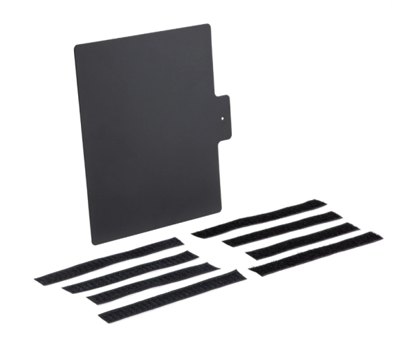 Porta targa posteriore per Vespa GTS/GTS Super/GTV/GT, nero