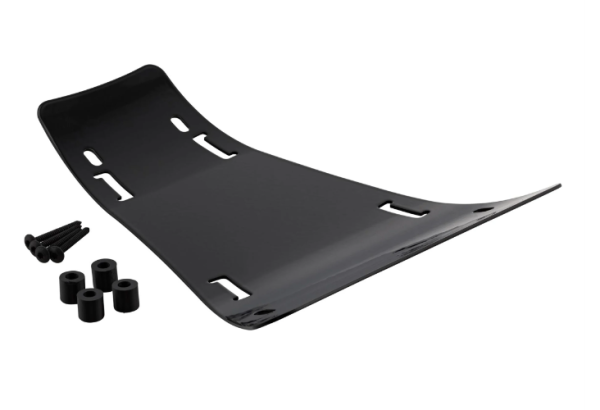 Portapacchi a gradino Pedana 2.0 per Vespa GTS/GTS Super/GTV/GT, nero lucido