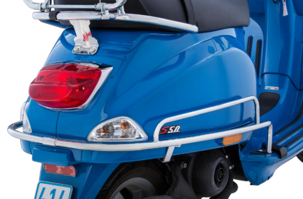 Coperchio laterale per Vespa LX/LXV/S 50-150cc, cromo