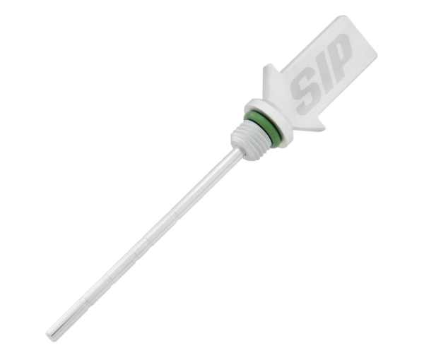 Asta di livello olio cambio, argento opaco