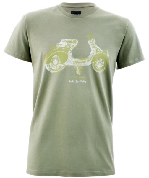 T-shirt "Faro Basso Fender Light Feeling", verde oliva