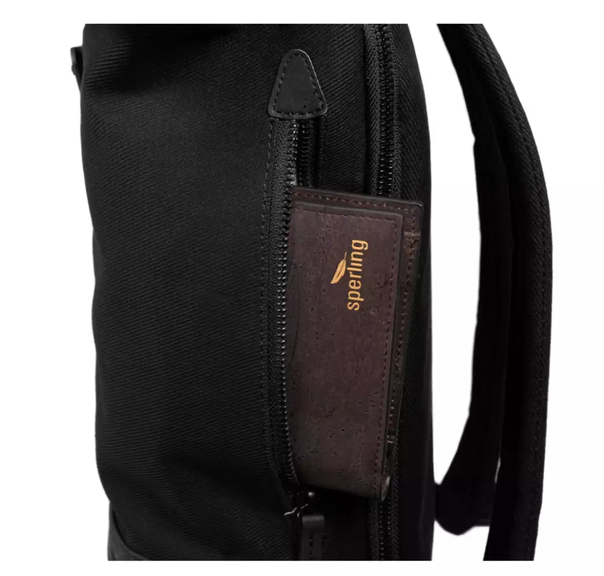 Zaino Sperling VESPA-Rider Night SIP - nero/sughero nero