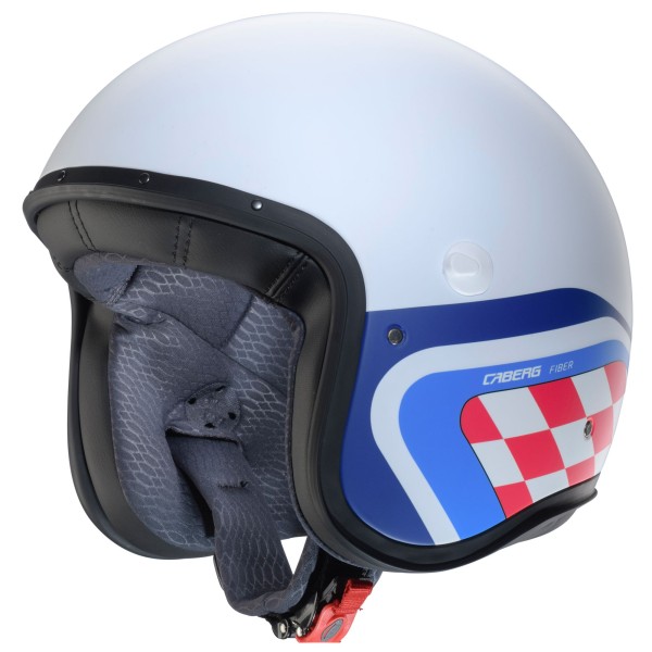 Caberg casco Freeride X Daytona opaco-bianco/blu-rosso