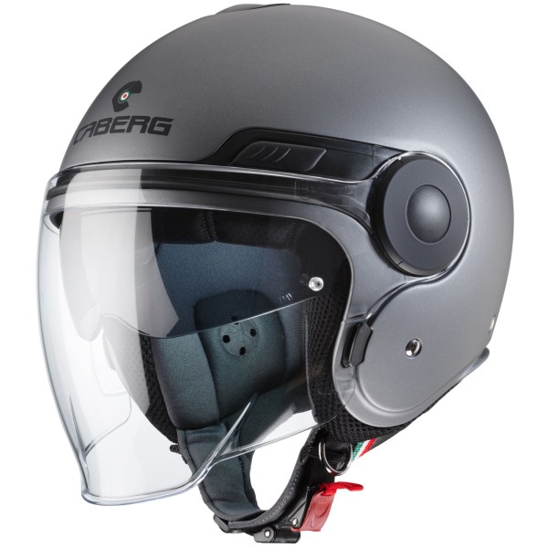 Casco Caberg Uptown, opaco-fucile metallizzato