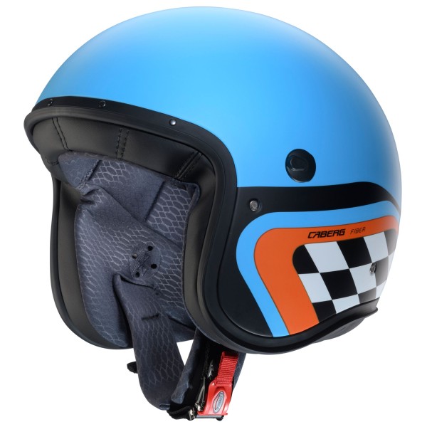 Caberg casco Freeride X Daytona opaco-blu chiaro/nero-arancione
