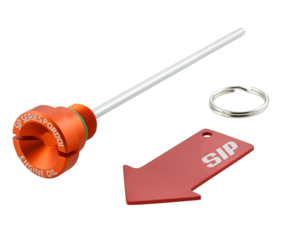 Vite riempimento olio olio motore per Vespa Primavera/​Sprint 125-150ccm i.e. 3V 4T AC, arancione