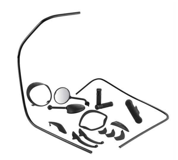 Kit Styling "Black Edition" per Vespa GTS/GTS Super HPE 125/300 (19-22), nero opaco