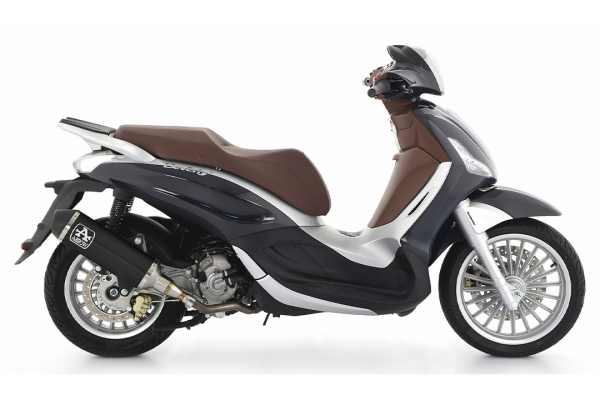 Scarico ARROW DARK URBAN per Piaggio Beverly 300 HPE (21-)